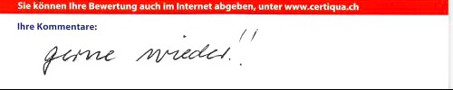 gerne wieder!!