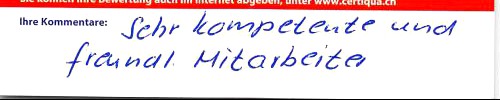 sehr kompetente und freundliche Mitarbeiter