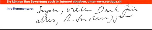 super, vielen Dank für alles.