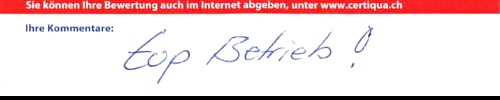 Top Betrieb!