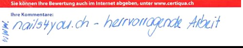 hervorragende Arbeit