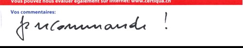 Évaluation du 18 avril 2024