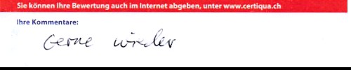 Bewertung vom 6. Oktober 2025