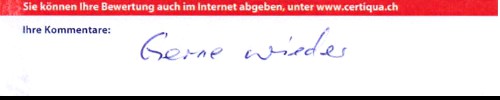 Bewertung vom 20. Mai 2026