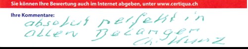 Bewertung vom 27. August 2026