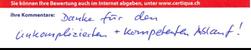Bewertung vom 27. August 2026